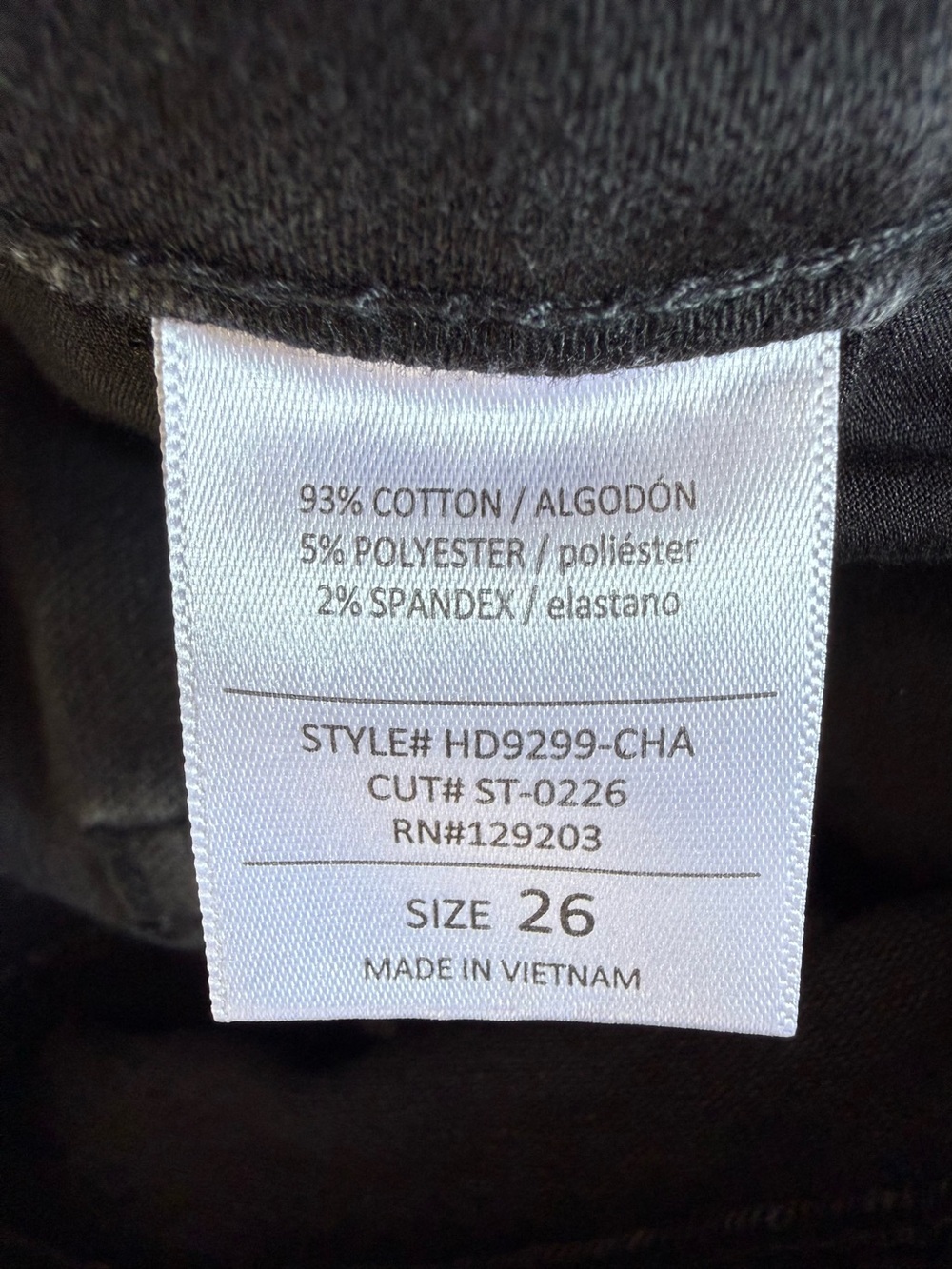 Hidden Nori High Rise Super Wide Leg Cargo Jeans Dark Wash Denim Statement Pants - Picture 11 of 11